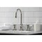 Kingston Brass KS2986BPL Bel Air Widespread Bathroom Faucet W/ Brass Pop-Up, Nickel KS2986BPL - alternate 4
